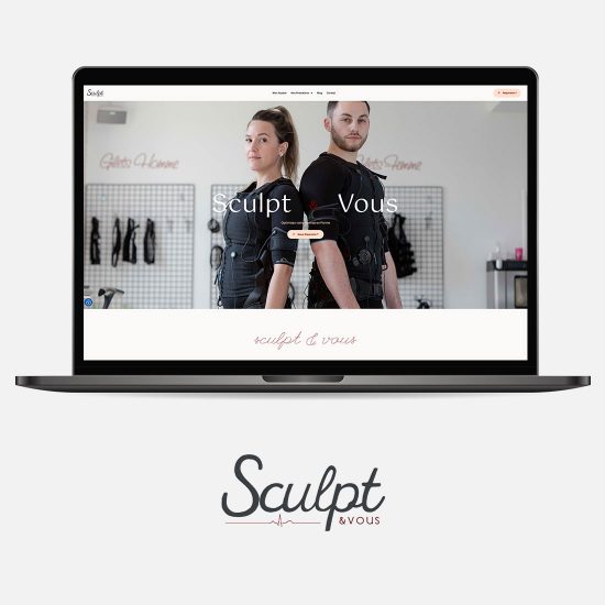 Sculpt & Vous, site wordpress
