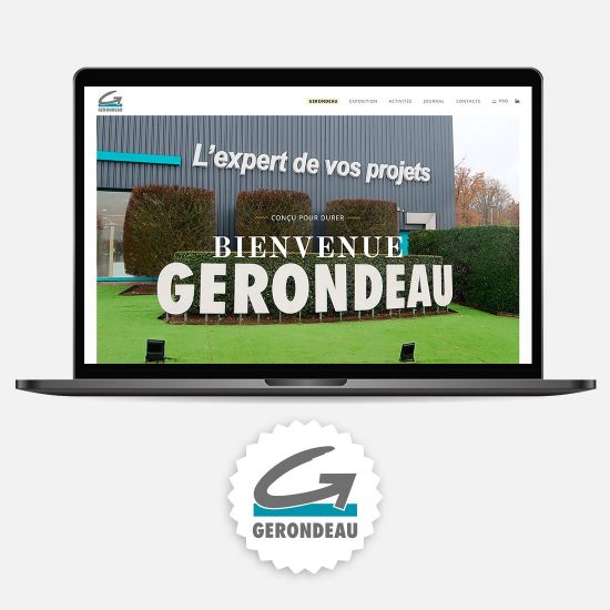 Gerondeau, site WordPress
