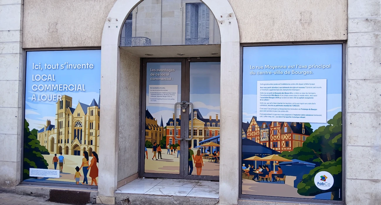 FABCO Vitrophanie pour FABCO &agrave; Bourges.