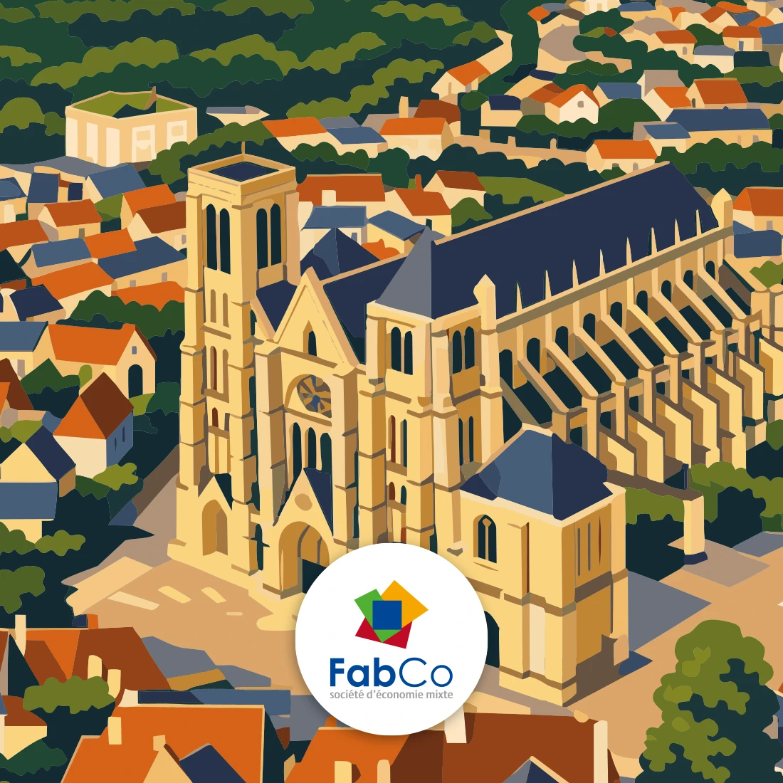 FABCO Vitrophanie pour FABCO &agrave; Bourges.